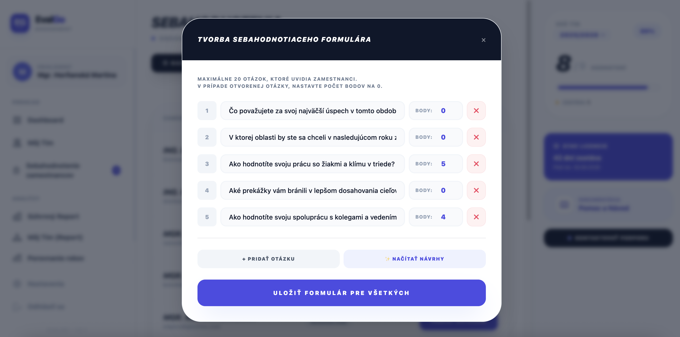 Novinka: Modul Sebahodnotenia je tu!